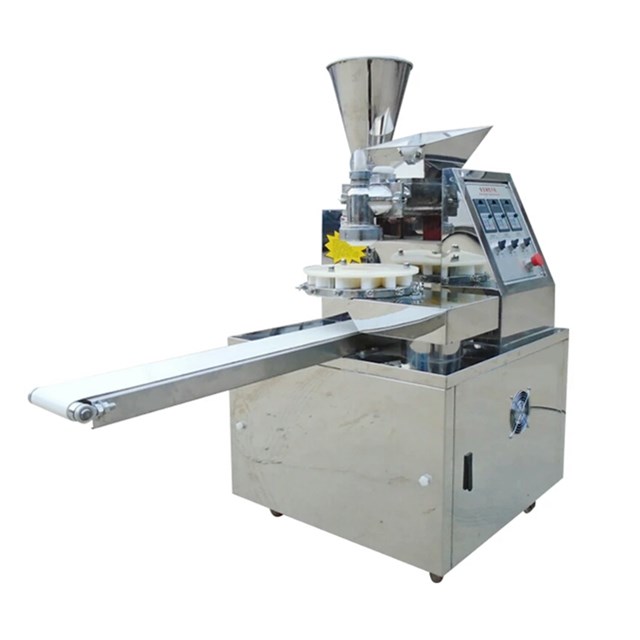 fully automatic frozen momo soup dumpling making machine in India 