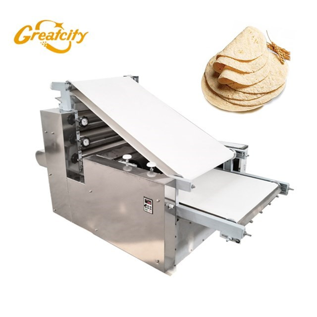 Automatic crepe tortilla chapati roti machine/dumpling skin making machine