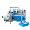 High speed disposable non woven shoe cover making machine